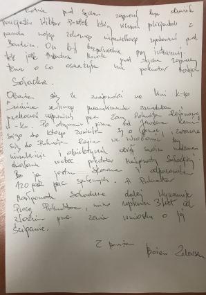 [VIDEO] Prokuraturę Regionalną we Wrocławiu poprosiła o nadzór, nad wnioskiem o ściganie Prokurator Małgorzaty Sałackiej z Kłodzka, miejscowa pracodawczyni Bożena Zalewska. Bo działania trwają już 3 lata i końca nie widać!