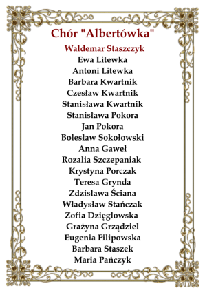 JAWORSKA  „ALBERTÓWKA” MA 70 LAT