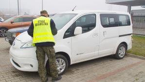 Ukrainiec za kratami, auto skradzione we Francji zatrzymane na granicy w Dorohusku