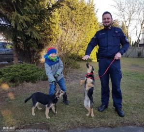 Wyrzucił szczeniaki do lasu. Odpowie za znęcanie nad zwierzętami