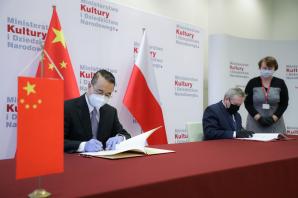 Kontynuacja i rozwój współpracy kulturalnej z Chinami