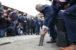 Wmurowanie kamienia węgielnego pod budowę Muzeum Archeologii Podwodnej i Rybołówstwa Bałtyckiego w Łebie. Muzeum w Łebie będzie swoistą odpowiedzią na historię prezentowaną przez takie muzea jak Muzeum Łodzi Wikingów w norweskim Oslo czy duńskim Roskilde.
