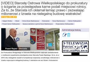 [VIDEO] Czy niemiecka firma SIEMENS GAMESA pracuje w Polsce na zasadach braku praworządności? I to na terenach, gdzie według zawiadomienia do prokuratury, mogło dojść do wyłudzenia dopłat z Unii Europejskiej?
