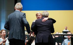 Ukrainian Freedom Orchestra niesie przesłanie wolności – spotkanie wicepremiera Piotra Glińskiego z ukraińskimi muzykami