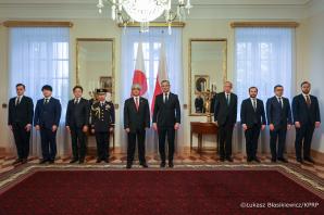 Prezydent RP przyjął listy uwierzytelniające od nowych ambasadorów w Polsce: : Węgier, Egiptu, Japonii, Mauretanii i Ghany