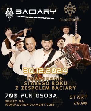 [VIDEO] Krzysztof i Maja Rutkowski zapraszają na pożegnanie Starego Roku z Baciarami – Noc góralskiej muzyki w Górskim Diamencie w Zakopanem!