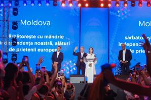 [VIDEO] Europejscy liderzy poparli dążenia Mołdawii do członkostwa w UE