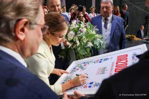 [VIDEO] Wielkie Święto Plonów w Pałacu Prezydenckim