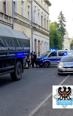 Pociski artyleryjskie i granaty w mieszkaniu