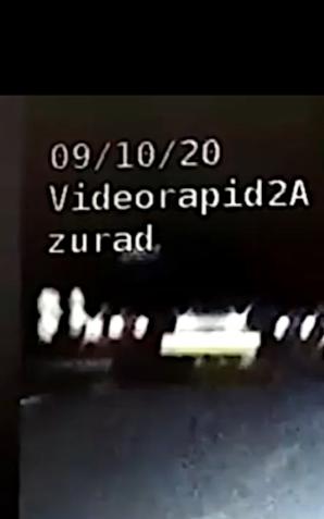 [VIDEO] Jechał rowerem po autostradzie A4