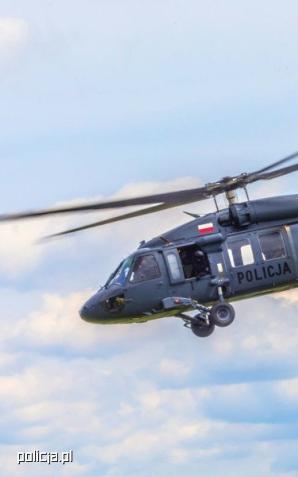 Wyszła i zaginęła. Załoga policyjnego śmigłowca odnalazła ją nad Wisłą