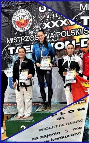 [VIDEO] Legnicka policjantka wywalczyła złoty, srebrny i brązowy medal podczas  XXXVI mistrzostw polski w taekwon-do