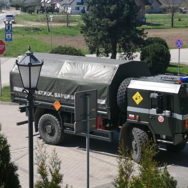 Groźna pozostałość z czasów ll wojny światowej w postaci niewybuchu odnaleziona w Obidzy
