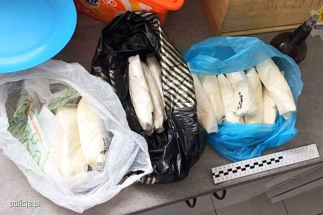 W kuchni trzymał ponad kilogram amfetaminy