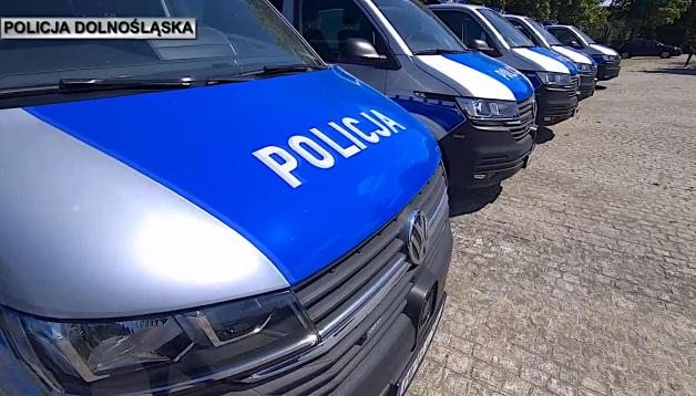 [VIDEO] Nowe radiowozy w garnizonie Dolnośląskim