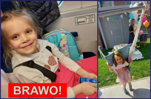 6-letnia Marcelinka wezwała pomoc do nieprzytomnej mamy – pomogli też policjanci