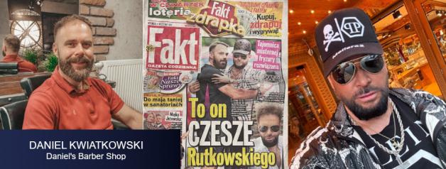Daniel Kwiatkowski: Barber odpowiedzialny za słynną fryzurę Krzysztofa Rutkowskiego!