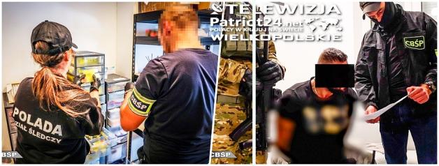 [VIDEO] Nielegalnie produkowali i sprzedawali przez Internet leki. CBŚP zatrzymało 11 osób