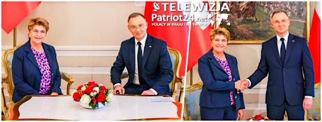 [VIDEO] O współpracy w czasie wojny na Ukrainie prezydenci Polski i Szwajcarii w Warszawie 