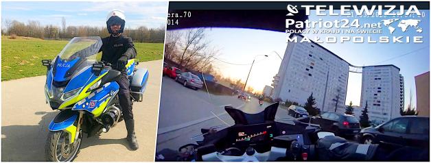 [VIDEO] Policyjny pościg ulicami Krakowa (film z pościgu)