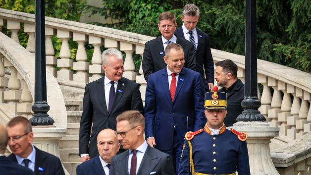 [VIDEO] Szczyt B9. Prezydent Karol Nawrocki: Jedność jest naszą największą siłą